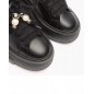 Sneakersy na podeszwie 5 cm czarne Sneakersy na podeszwie 5 cm czarne